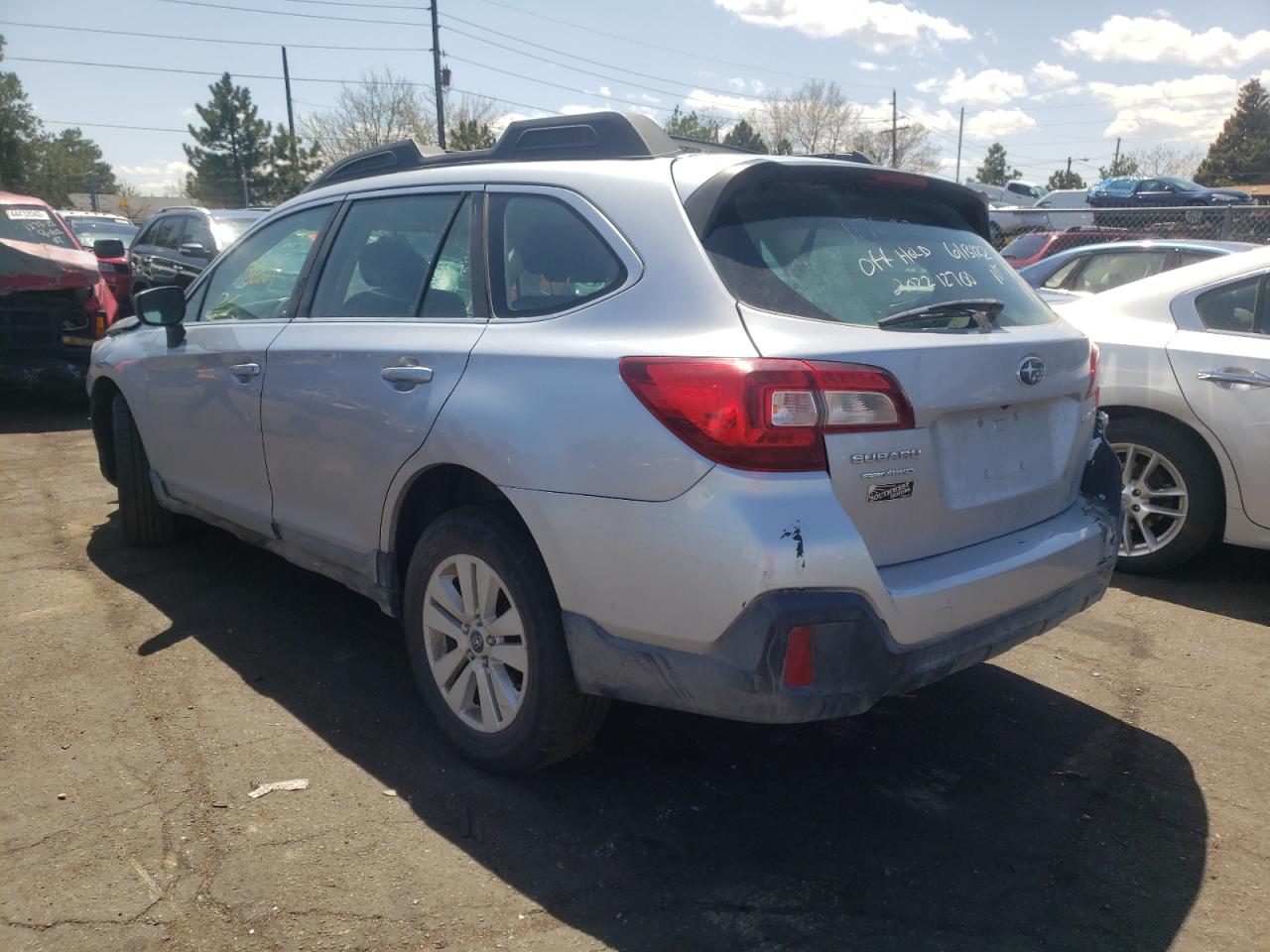 Photo 3 from auction – 2018 SUBARU OUTBACK 2. with VIN 4S4BSAAC4J3392137