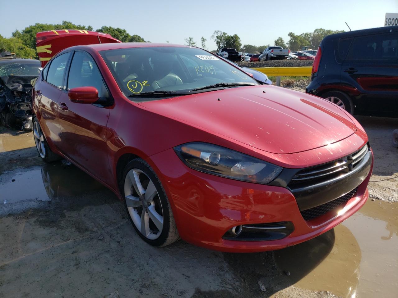 DODGE DART GT 2015 with VIN 1C3CDFEB5FD352978 - Photo from auction