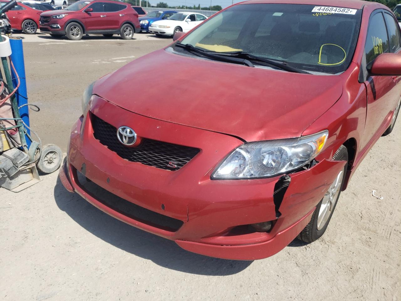 Photo 9 from auction – 2010 TOYOTA COROLLA BA with VIN 1NXBU4EE3AZ259631