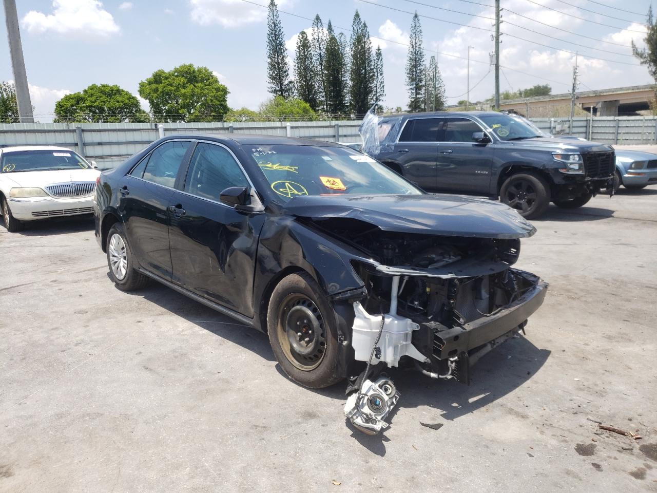 TOYOTA CAMRY BASE 2012 with VIN 4T4BF1FK8CR208521 - Photo from auction