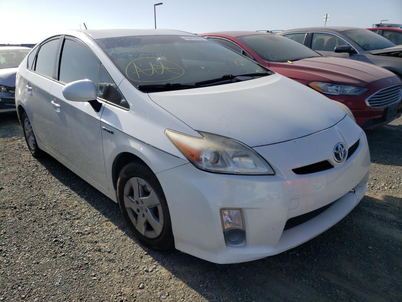 TOYOTA PRIUS 2011 with VIN JTDKN3DU1B0257292 - Photo from auction