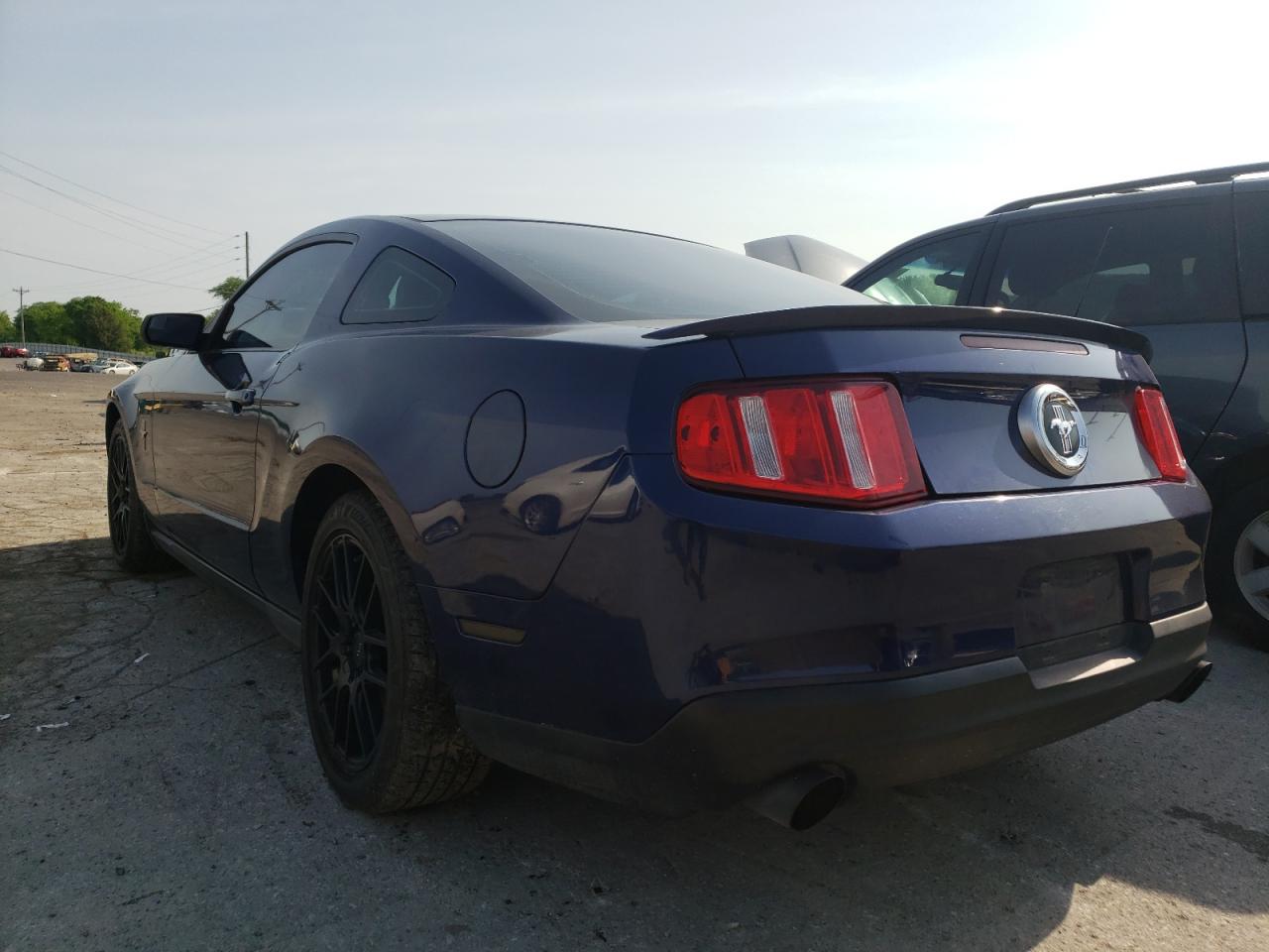 Photo 3 from auction – 2012 FORD MUSTANG with VIN 1ZVBP8AM6C5250335