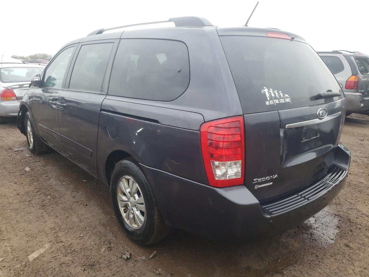 Photo 3 from auction – 2012 KIA SEDONA LX with VIN KNDMG4C78C6472980