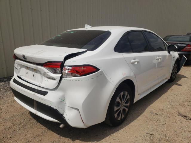 Photo 4 from auction – 2021 TOYOTA COROLLA LE with VIN JTDEAMDEXMJ028923