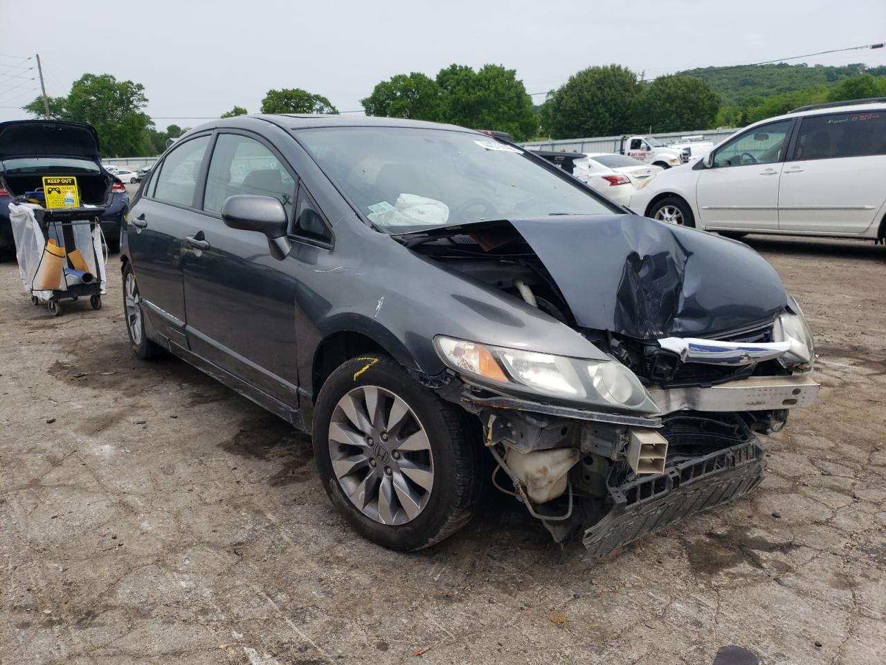 Photo 1 from auction – 2009 HONDA CIVIC EX with VIN 2HGFA16839H311751