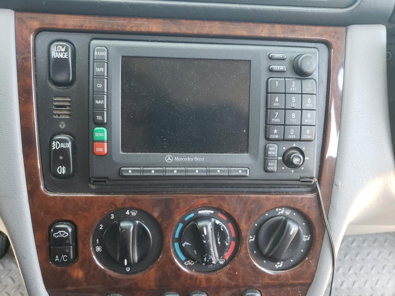 Photo 9 from auction – 2000 MERCEDES-BENZ ML 430 with VIN 4JGAB72E4YA192394