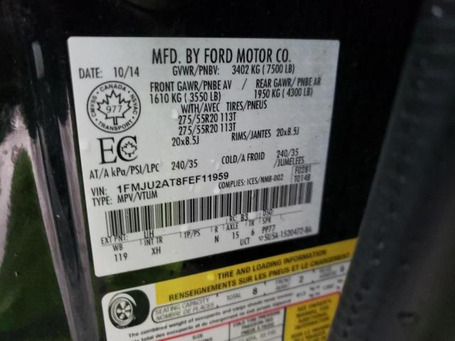Photo 10 from auction – 2015 FORD EXPEDITION with VIN 1FMJU2AT8FEF11959