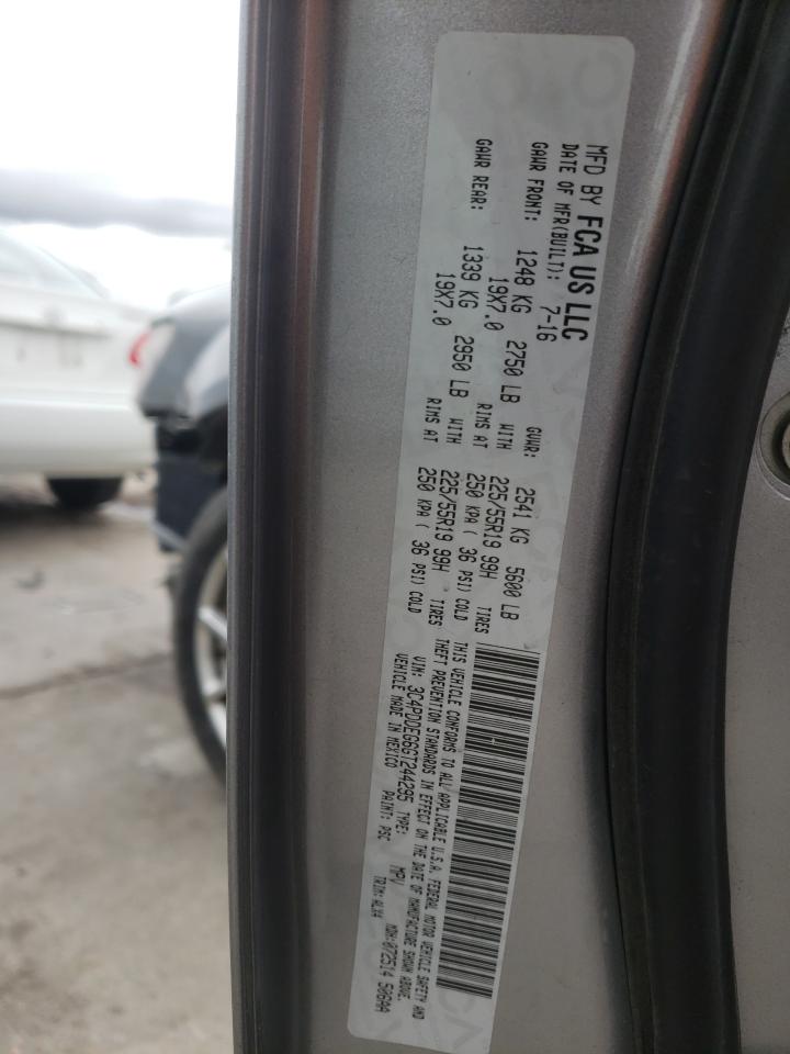 Photo 10 from auction – 2016 DODGE JOURNEY R/ with VIN 3C4PDDEG6GT244295