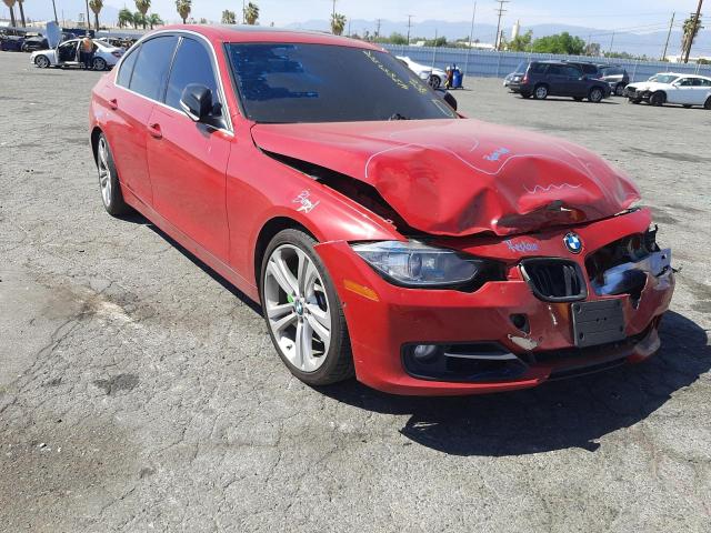 BMW 335 I 2015 with VIN WBA3A9G55FNT09133 - Photo from auction