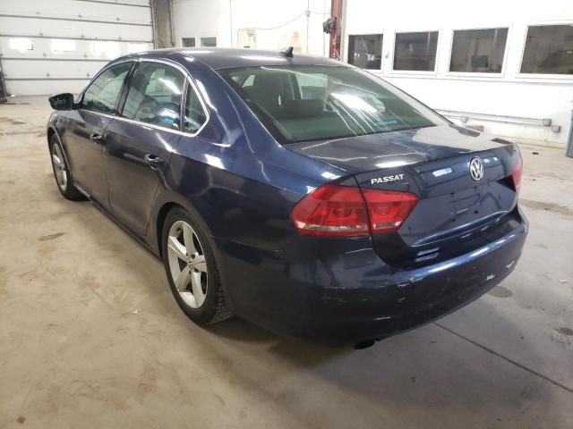 Photo 3 from auction – 2014 VOLKSWAGEN PASSAT SE with VIN 1VWBS7A33EC053542