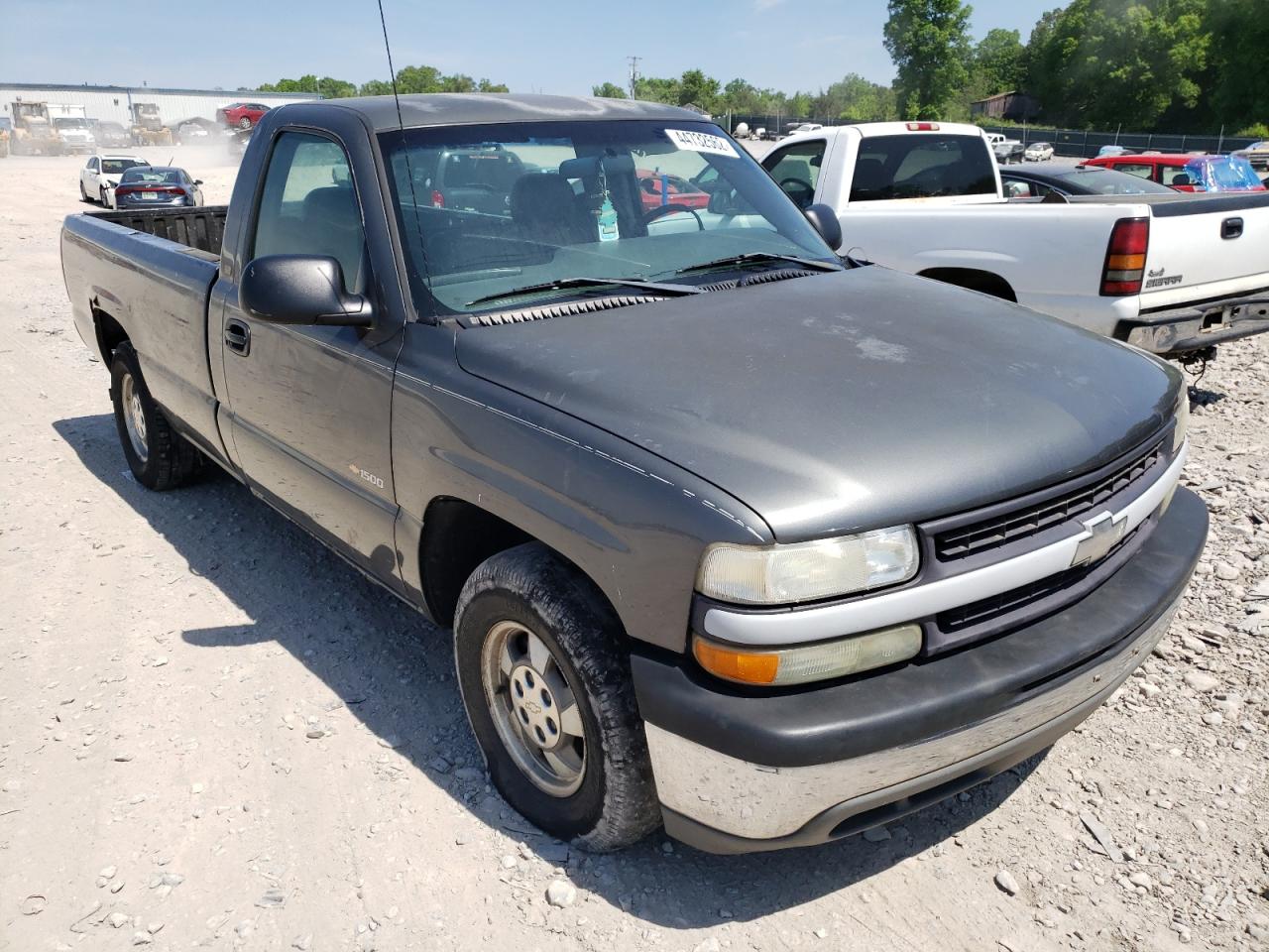 CHEVROLET SILVERADO 2001 with VIN 1GCEC14W31Z296114 - Photo from auction