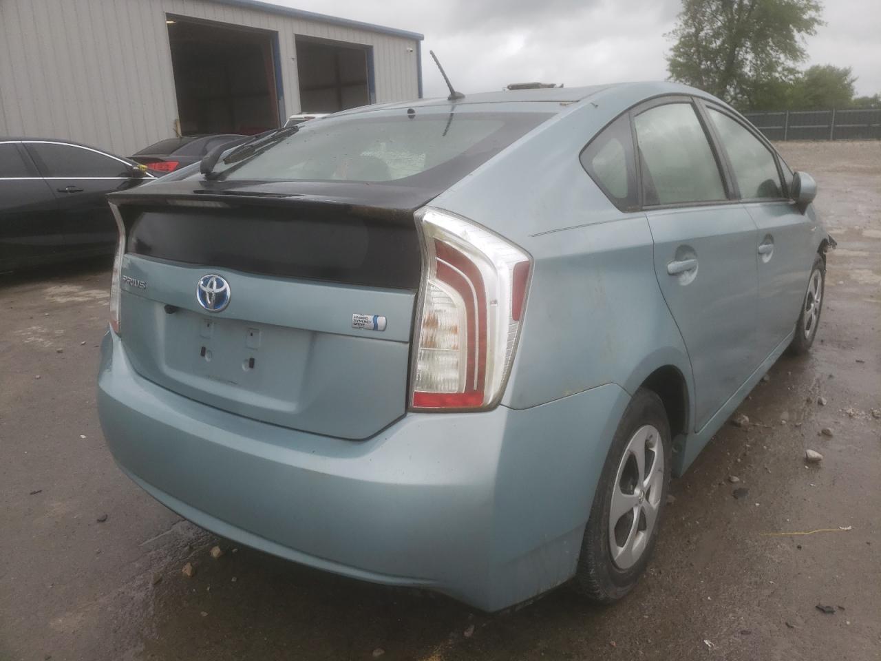 Photo 4 from auction – 2014 TOYOTA PRIUS with VIN JTDKN3DU5E1829673