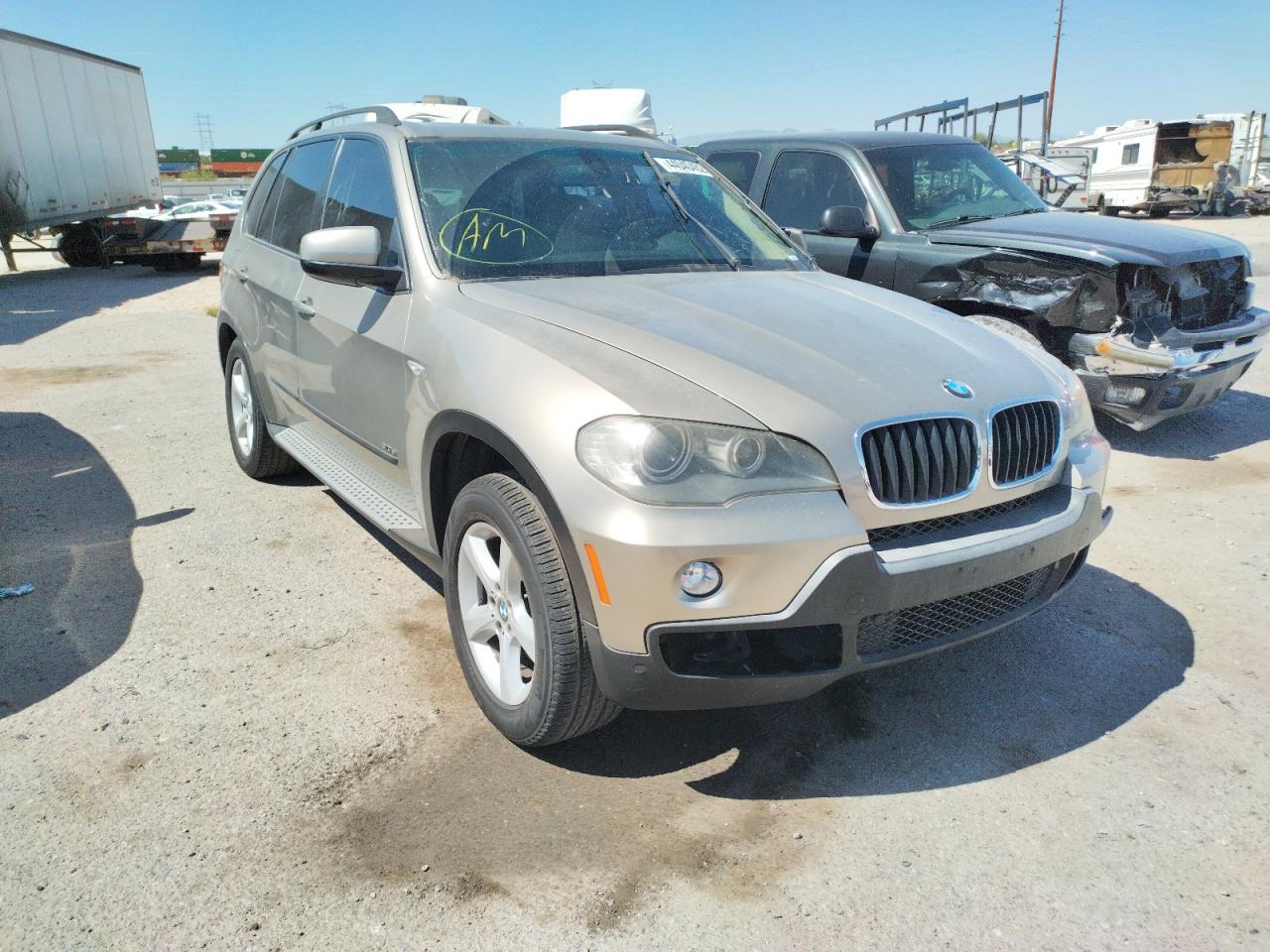 BMW X5 3.0I 2007 with VIN 5UXFE43587L039792 - Photo from auction