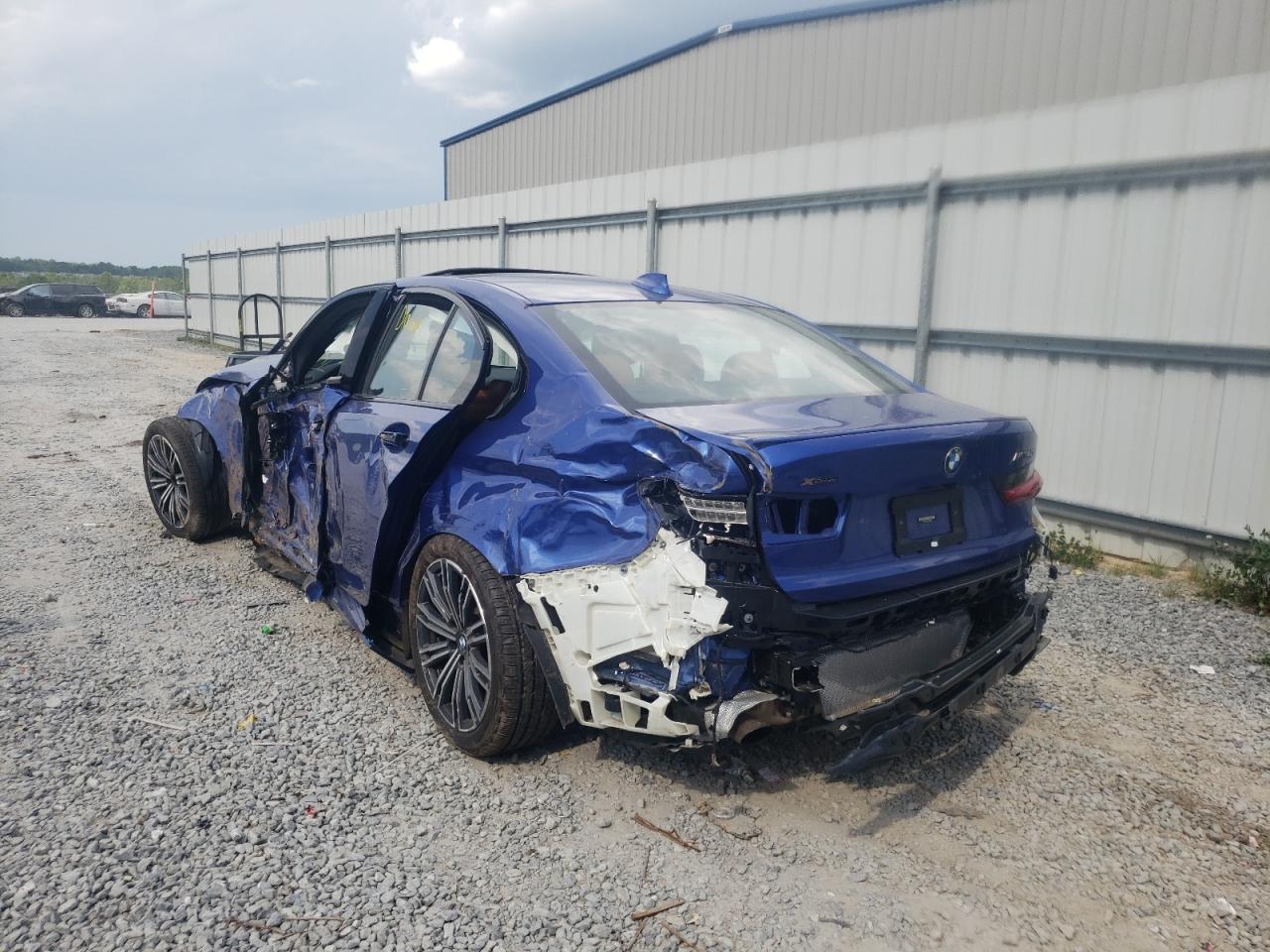 Photo 3 from auction – 2020 BMW M340XI with VIN WBA5U9C03LFH95556