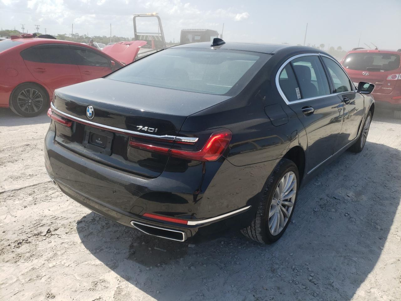 Photo 4 from auction – 2020 BMW 740 I with VIN WBA7T2C03LCE41265