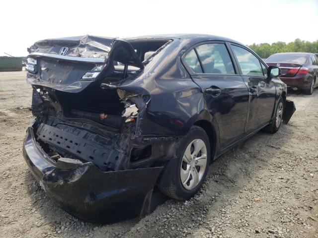 Photo 4 from auction – 2013 HONDA CIVIC with VIN 2HGFB2F54DH602972