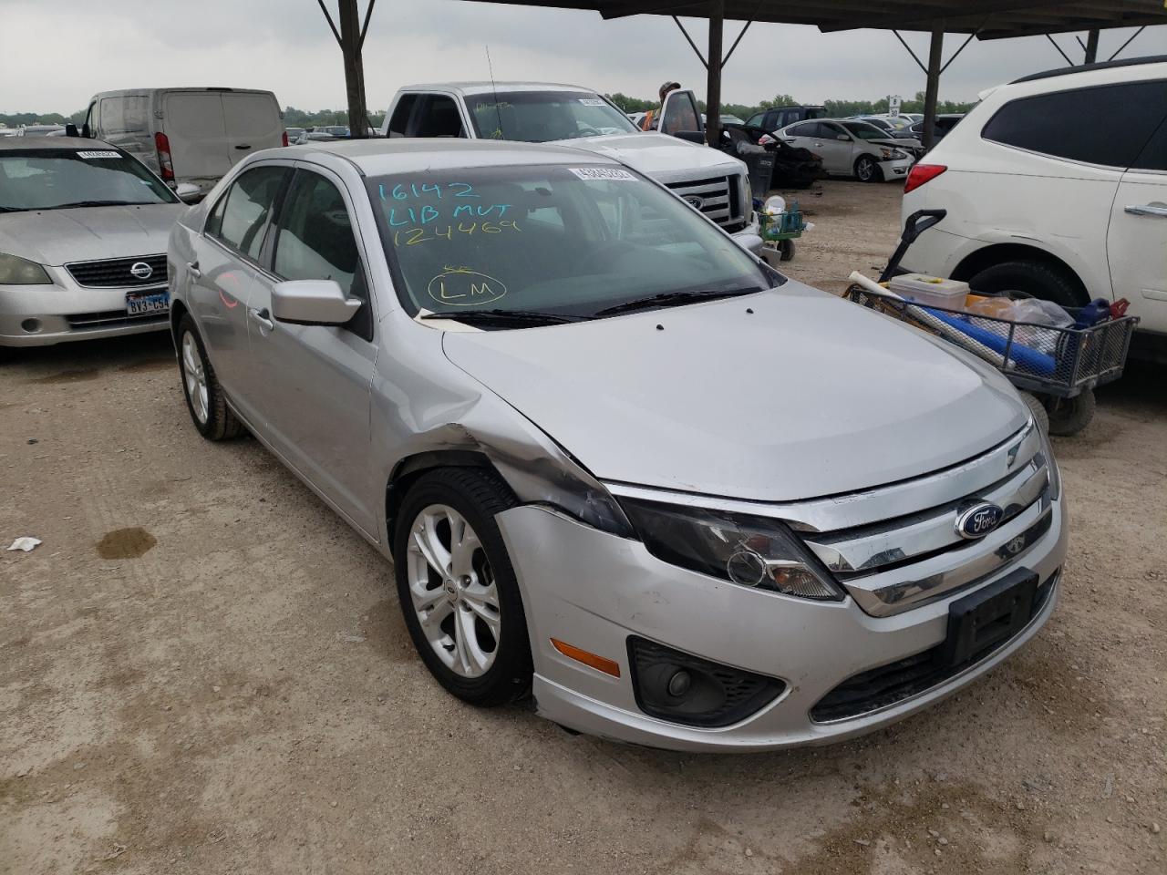 Photo 1 from auction – 2012 FORD FUSION SE with VIN 3FAHP0HA4CR124469