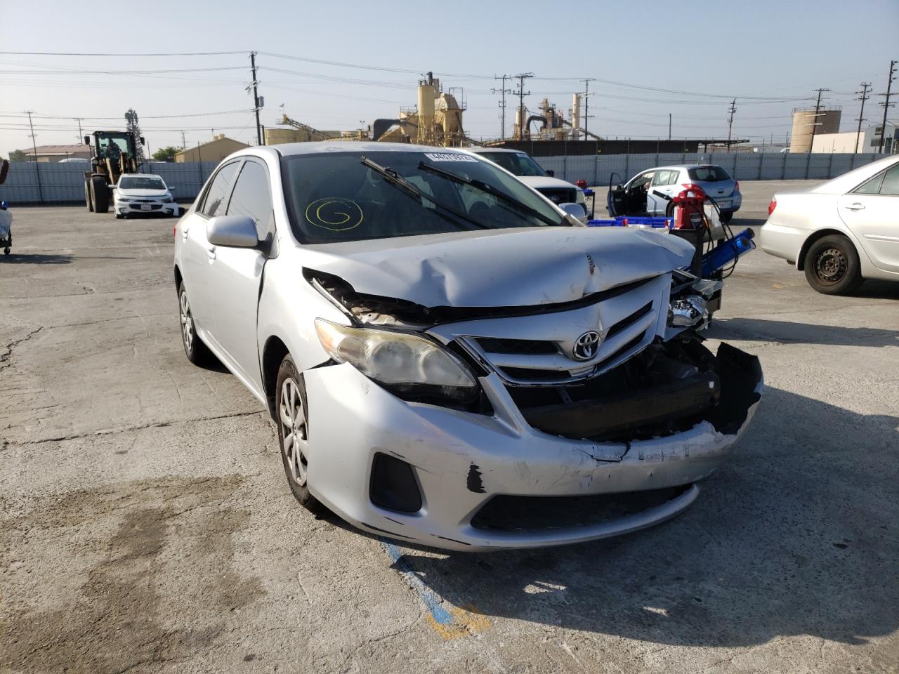 TOYOTA COROLLA BA 2011 with VIN JTDBU4EEXBJ104775 - Photo from auction