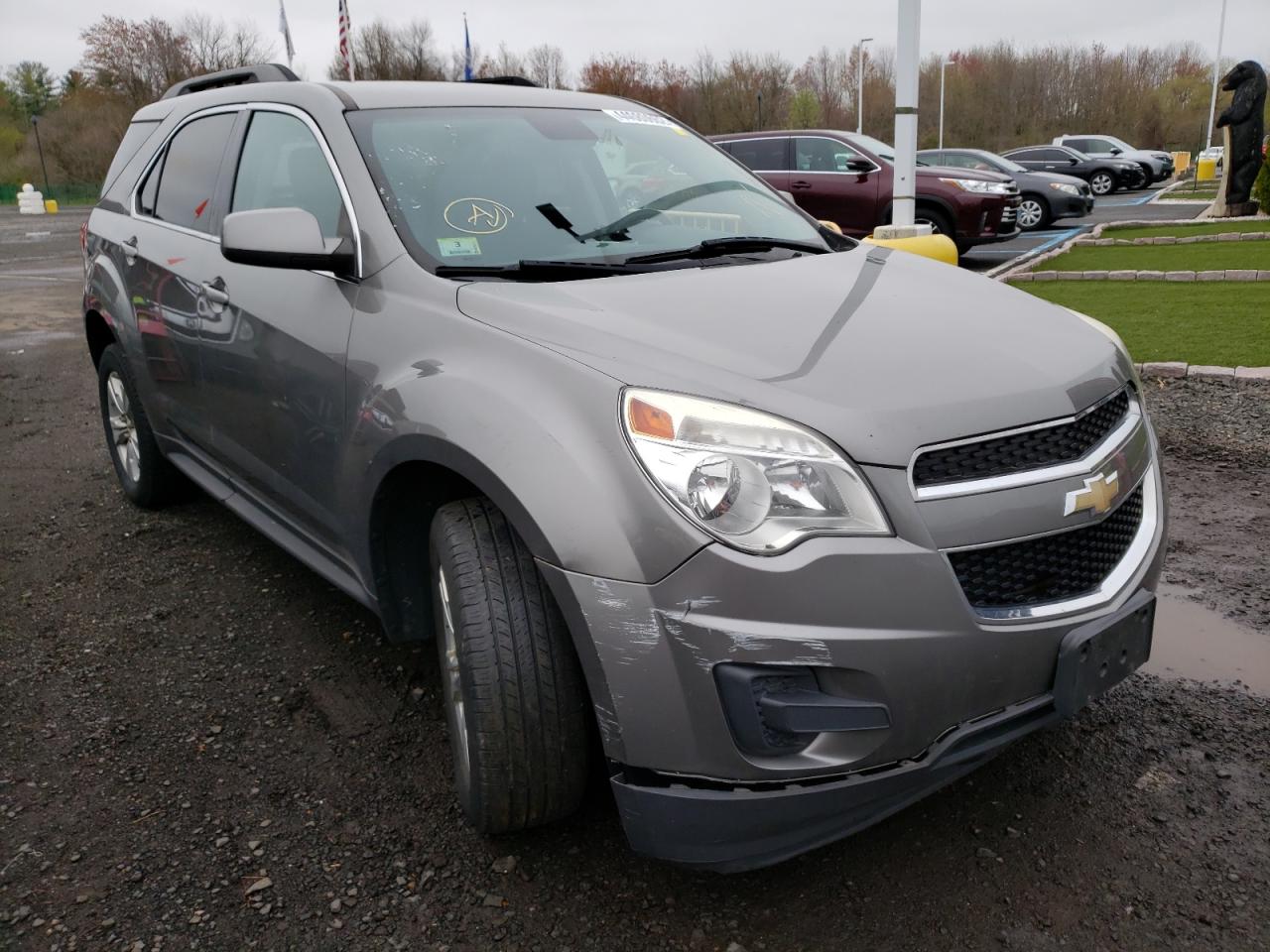 CHEVROLET EQUINOX LT 2012 with VIN 2GNFLEEK6C6395412 - Photo from auction
