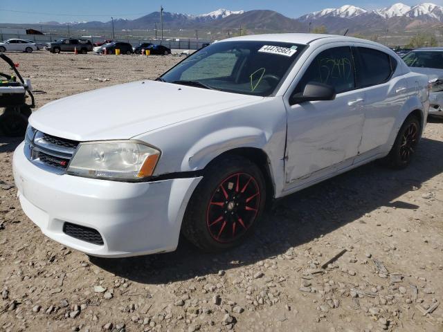 Photo 2 from auction – 2013 DODGE AVENGER with VIN 1C3CDZAG1DN757553