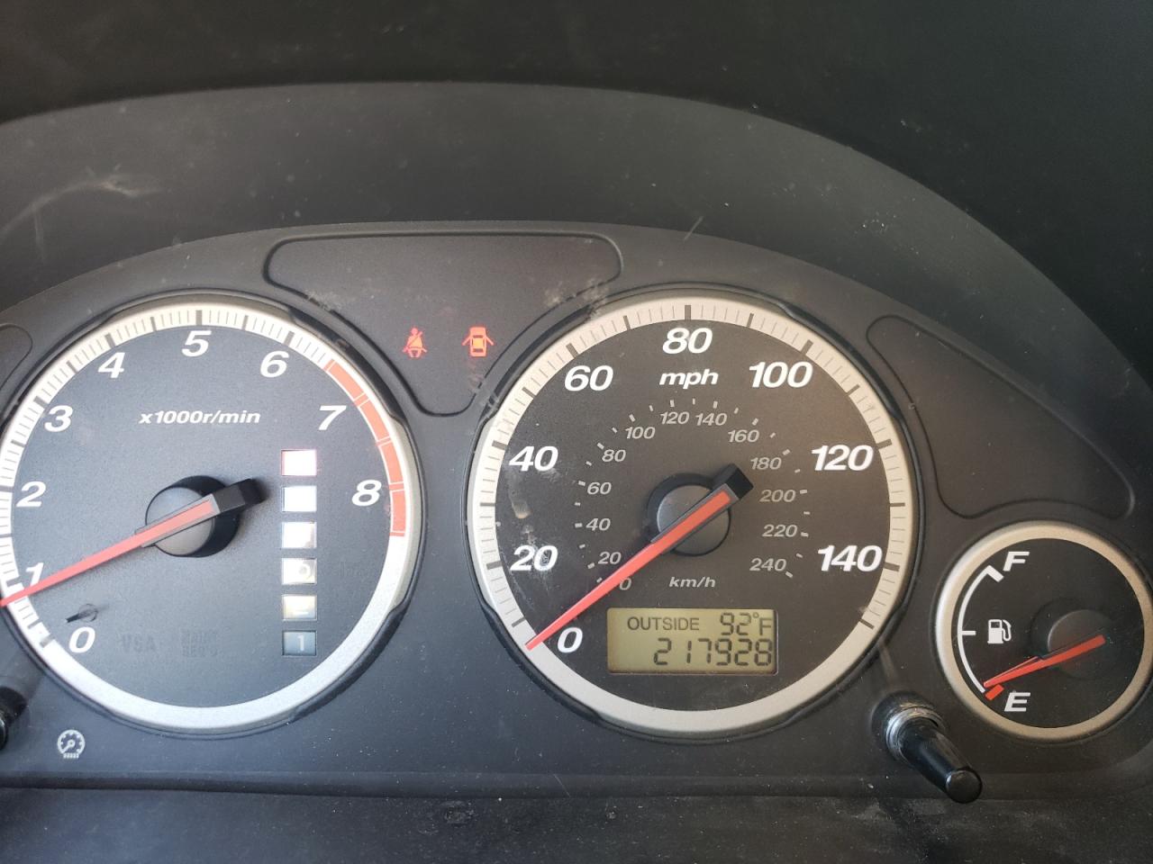 Photo 8 from auction – 2006 HONDA CR-V EX with VIN JHLRD68866C022362