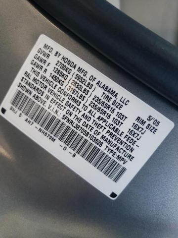 Photo 10 from auction – 2005 HONDA ODYSSEY EX with VIN 5FNRL38705B103526