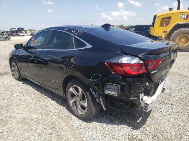 Photo 3 from auction – 2019 HONDA INSIGHT EX with VIN 19XZE4F58KE025502