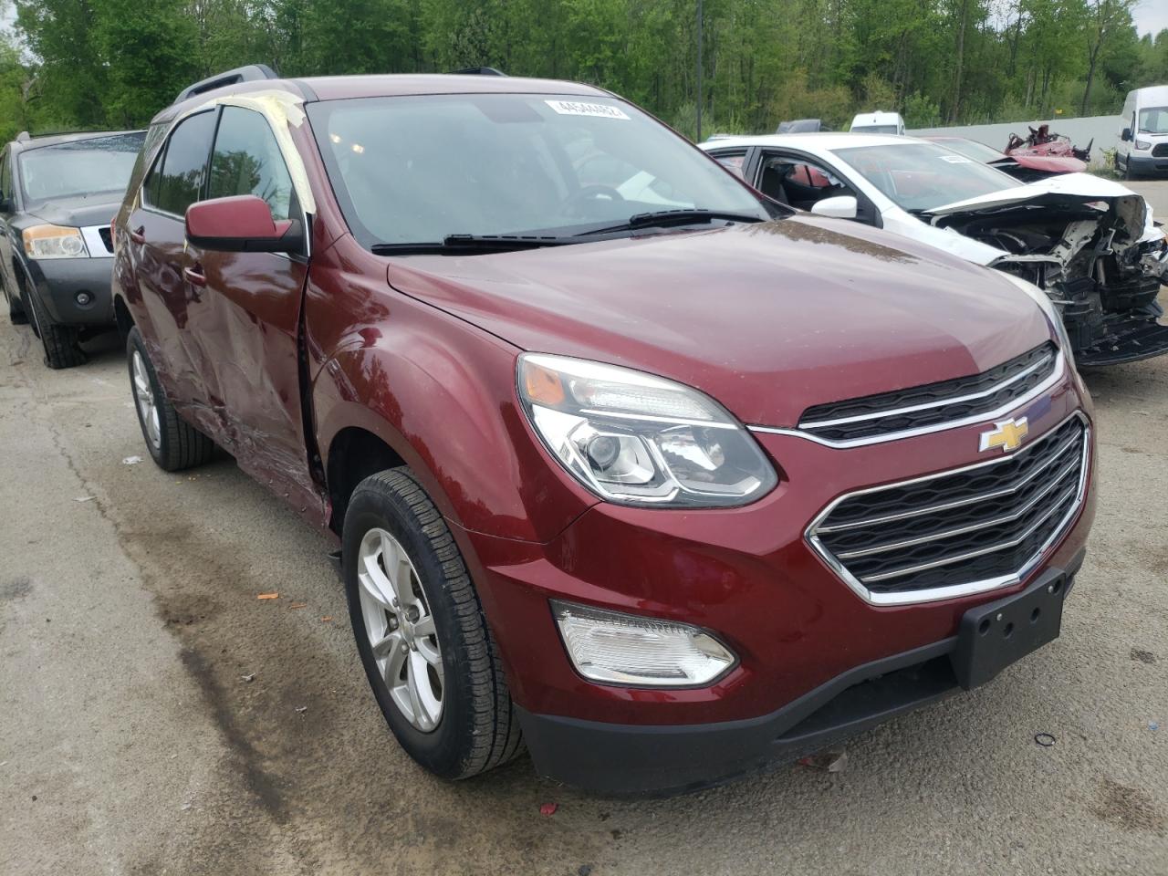 CHEVROLET EQUINOX LT 2017 with VIN 2GNALCEK0H1538048 - Photo from auction
