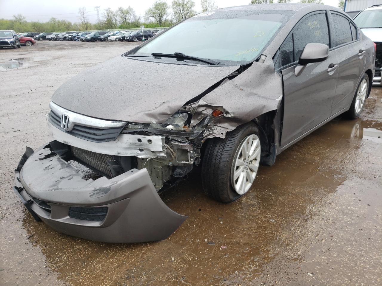 Photo 2 from auction – 2012 HONDA CIVIC EX with VIN 19XFB2F85CE020026