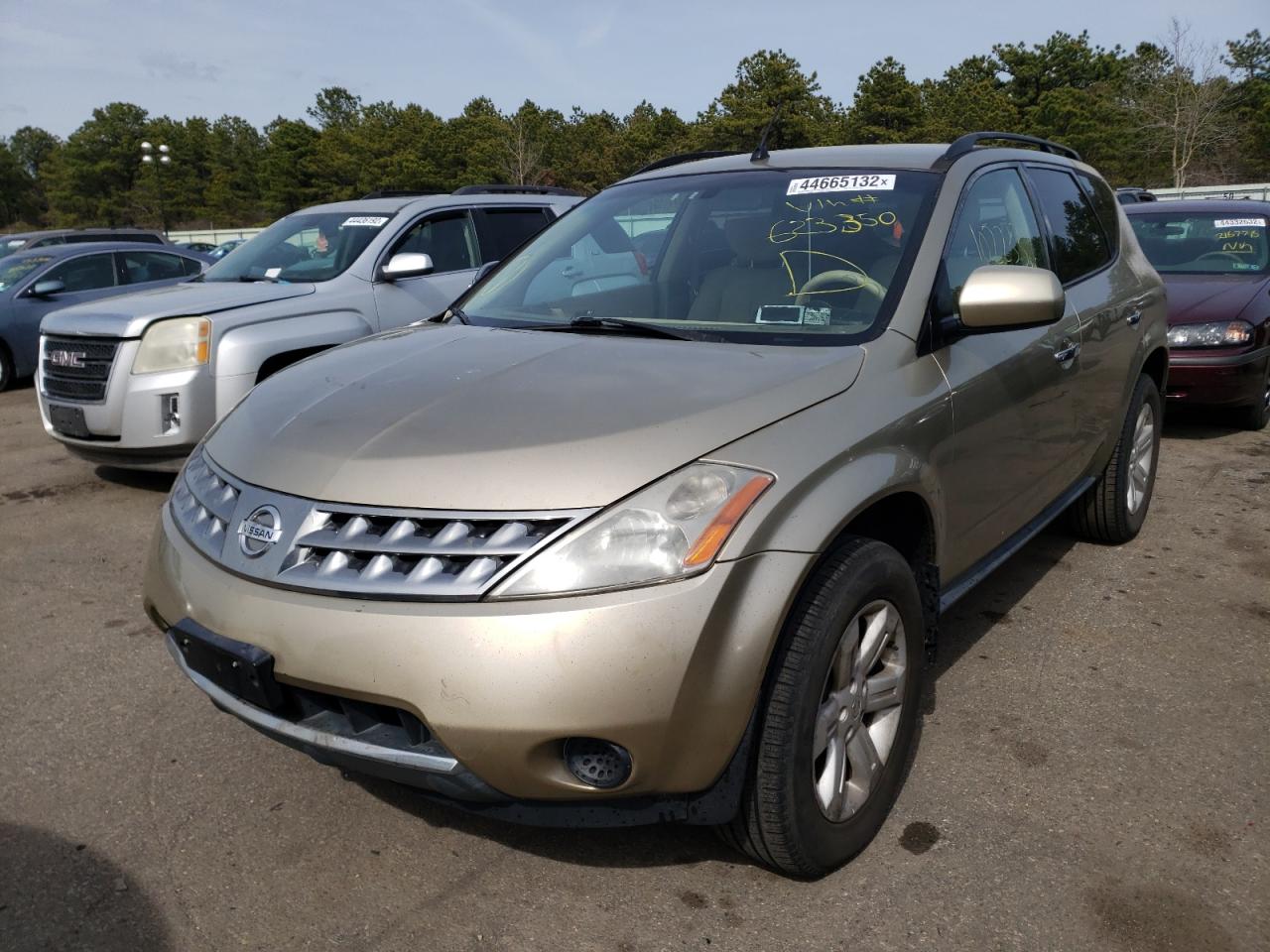 Photo 2 from auction – 2007 NISSAN MURANO with VIN JN8AZ08W87W623350