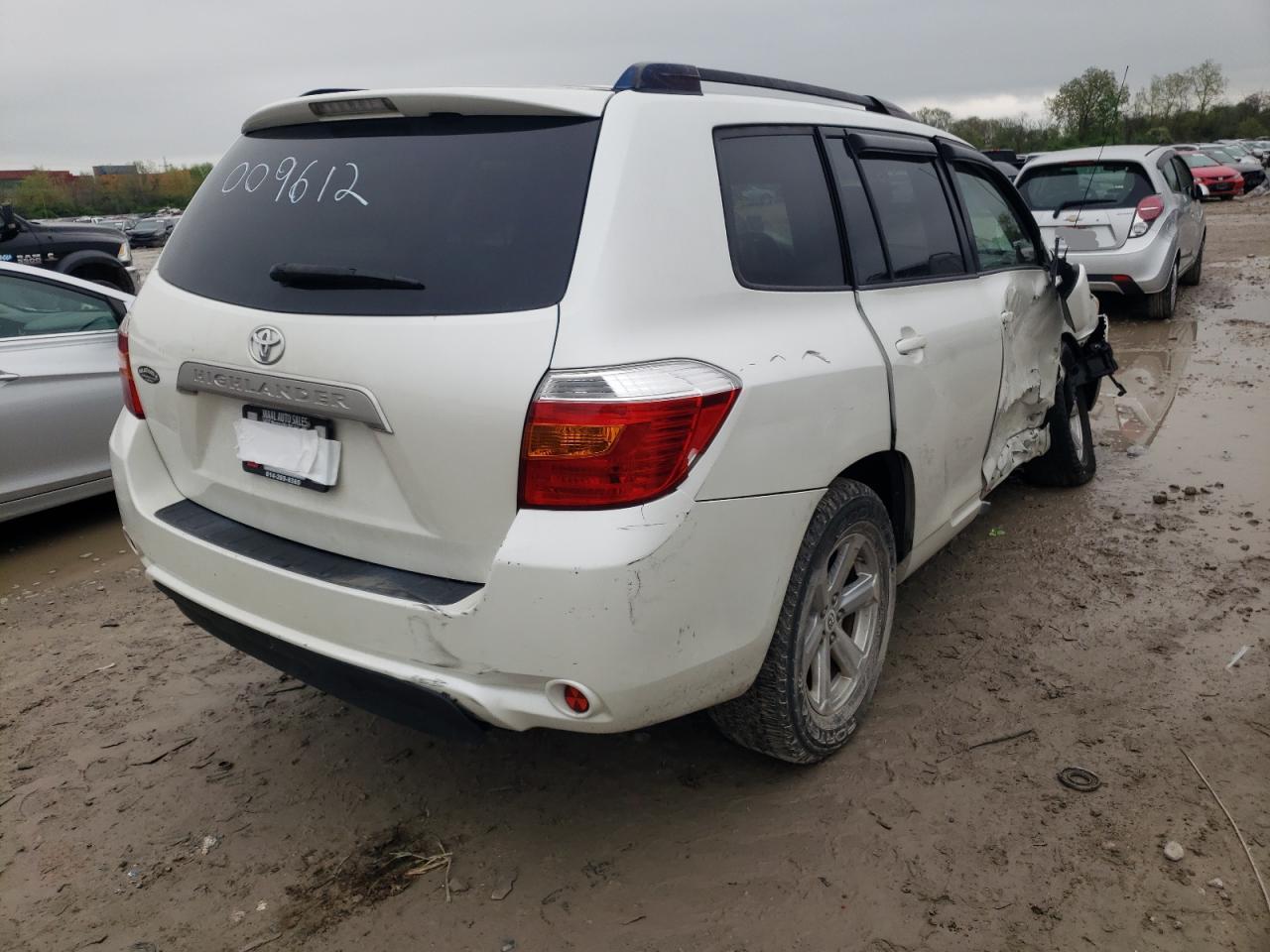 Photo 4 from auction – 2010 TOYOTA HIGHLANDER with VIN JTEZA3EH0A2009612