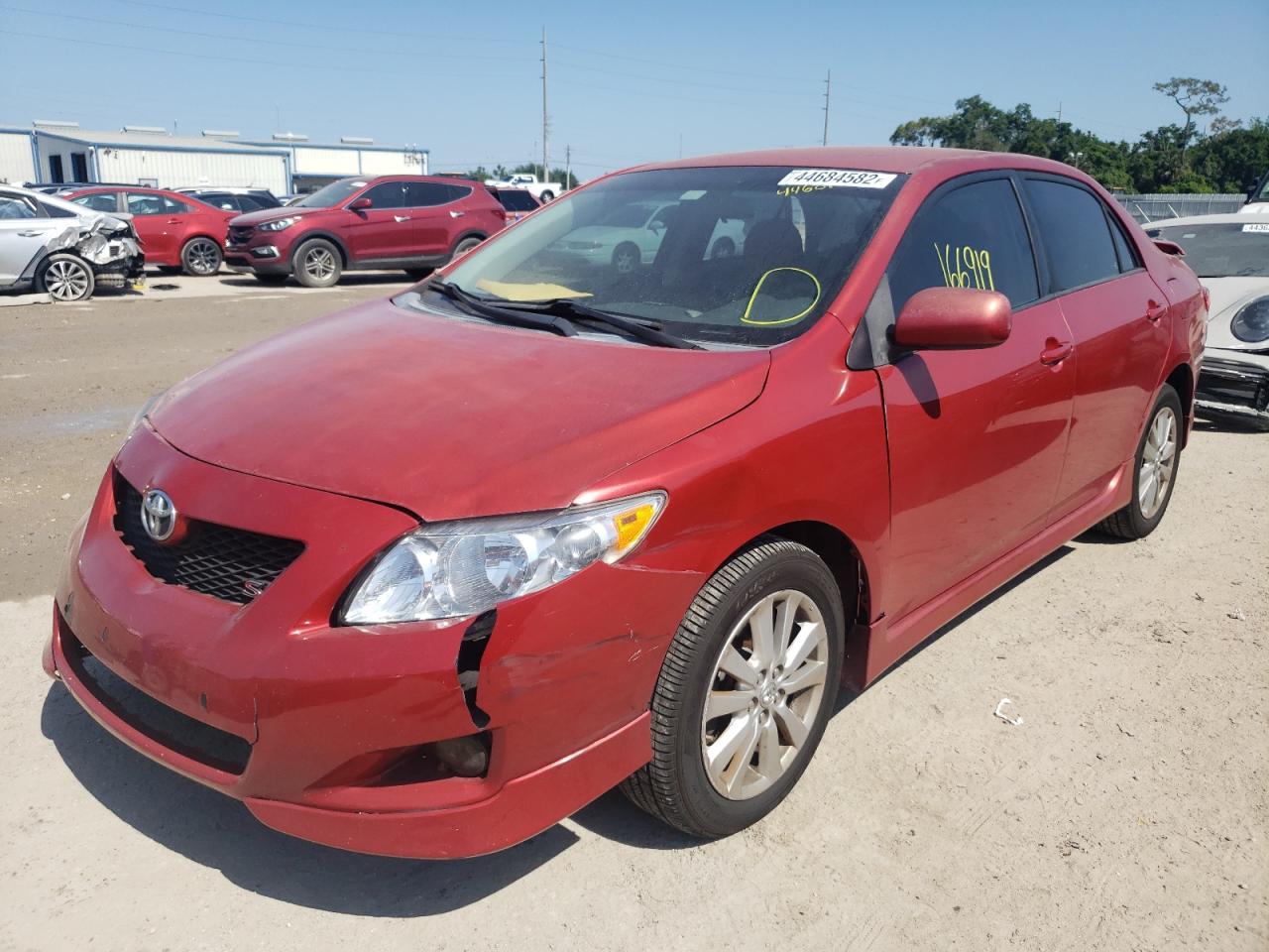 Photo 2 from auction – 2010 TOYOTA COROLLA BA with VIN 1NXBU4EE3AZ259631