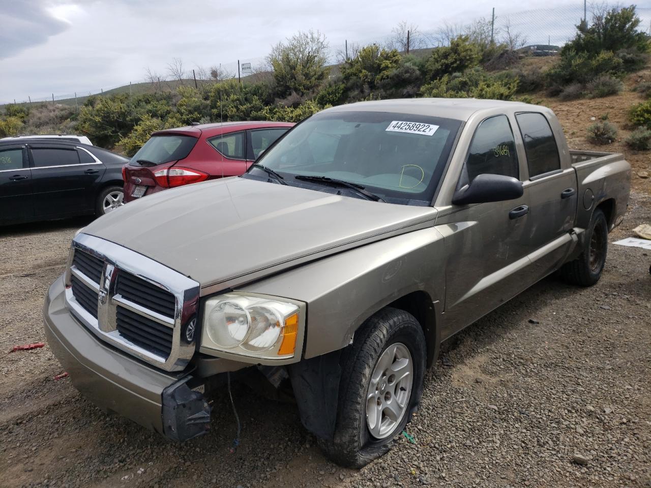 Photo 2 from auction – 2007 DODGE DAKOTA QUA with VIN 1D7HW48P87S176289