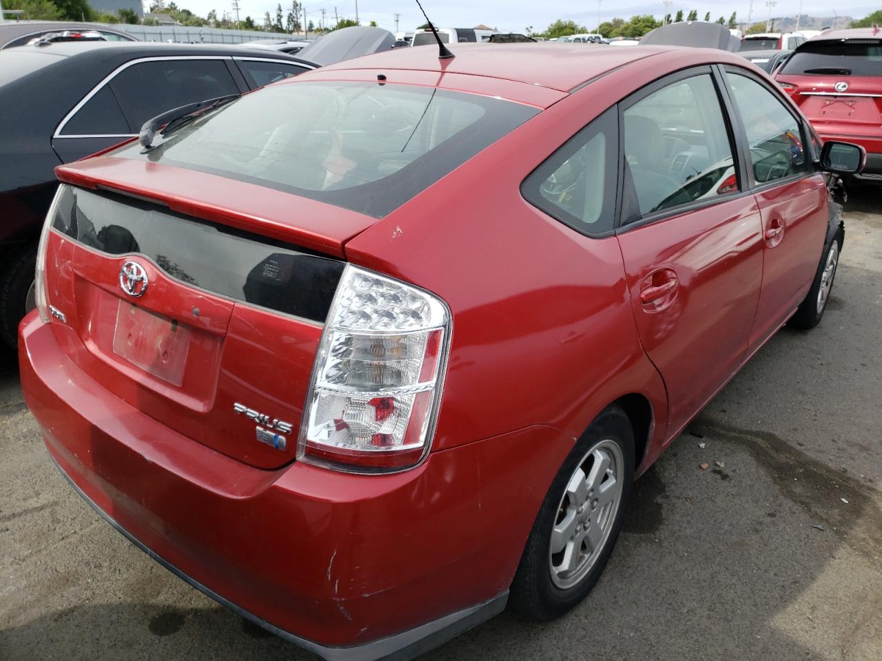 Photo 4 from auction – 2008 TOYOTA PRIUS with VIN JTDKB20U087725747