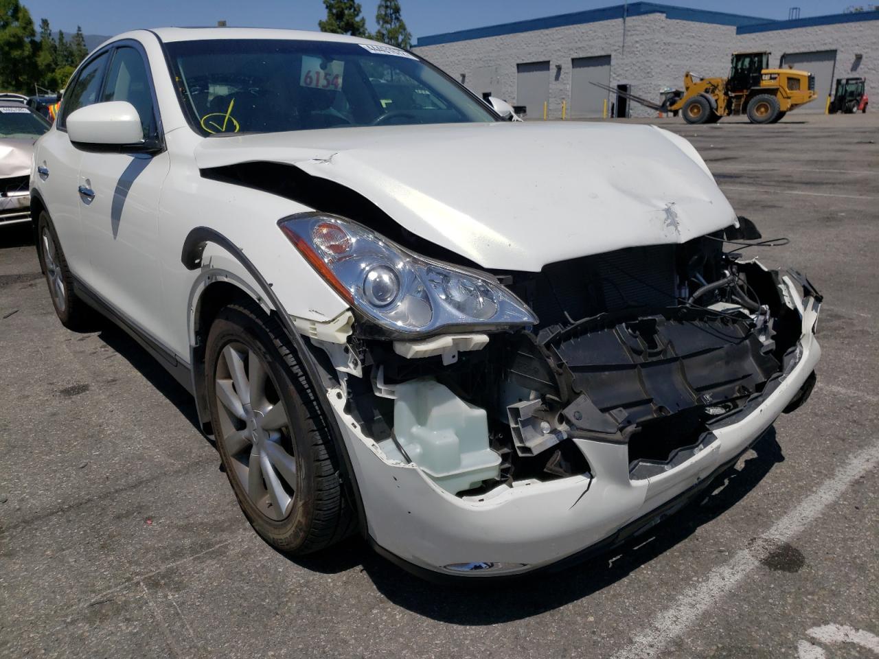 INFINITI EX35 BASE 2012 with VIN JN1AJ0HP3CM401030 - Photo from auction