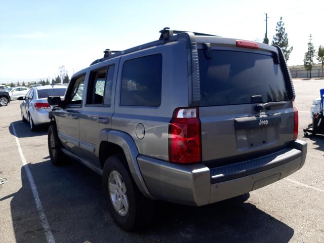 Photo 3 from auction – 2008 JEEP COMMANDER with VIN 1J8HH48K48C129337