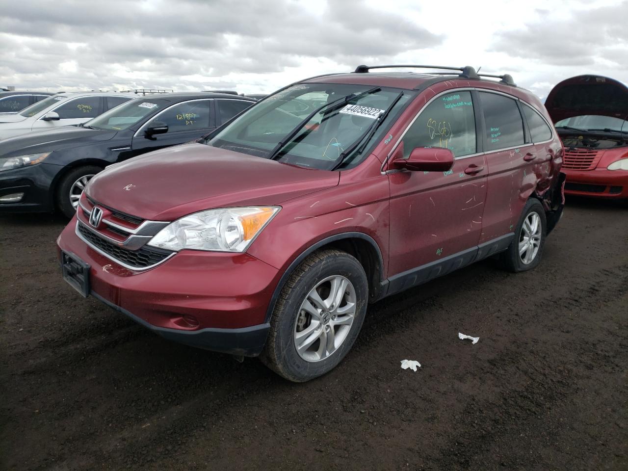 Photo 2 from auction – 2011 HONDA CR-V EXL with VIN JHLRE4H7XBC019130