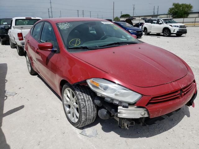 DODGE DART SXT 2013 with VIN 1C3CDFBA4DD195517 - Photo from auction