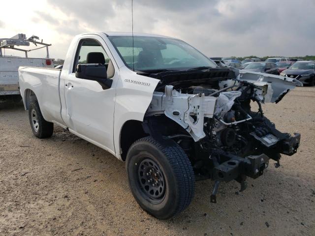 CHEVROLET SILVERADO 2021 with VIN 3GCNWAEF0MG257572 - Photo from auction