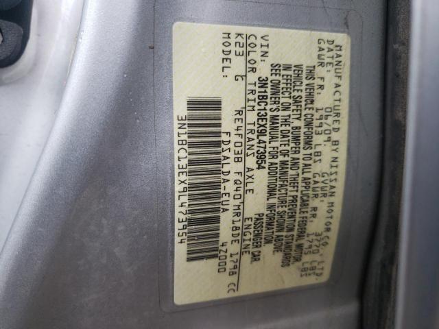 Photo 10 from auction – 2009 NISSAN VERSA S with VIN 3N1BC13EX9L473954