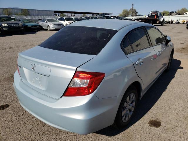 Photo 4 from auction – 2012 HONDA CIVIC LX with VIN JHMFB2F53CS002724