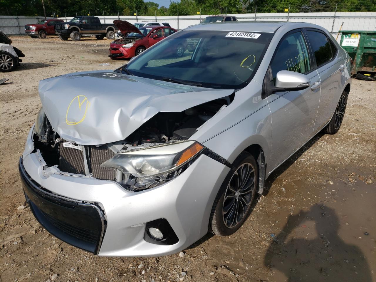 Photo 2 from auction – 2014 TOYOTA COROLLA L with VIN 2T1BURHEXEC152477