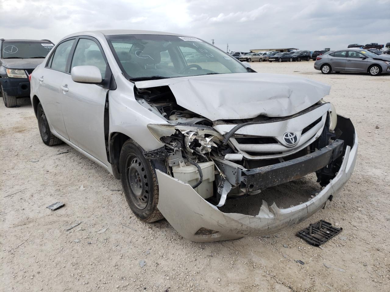 TOYOTA COROLLA 2011 with VIN 2T1BU4EE4BC644599 - Photo from auction