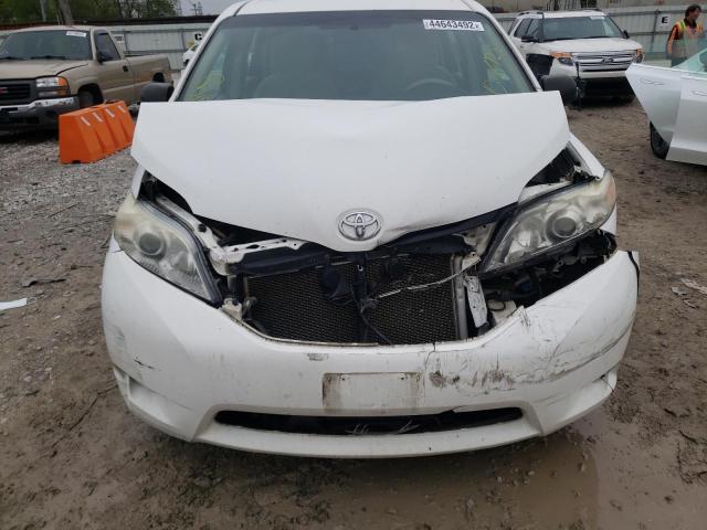 Photo 9 from auction – 2011 TOYOTA SIENNA with VIN 5TDZK3DCXBS127488