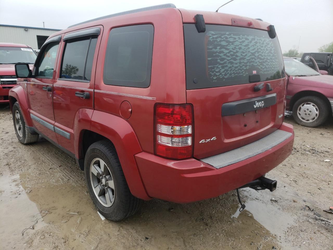 Photo 3 from auction – 2008 JEEP LIBERTY SP with VIN 1J8GN28K88W163465