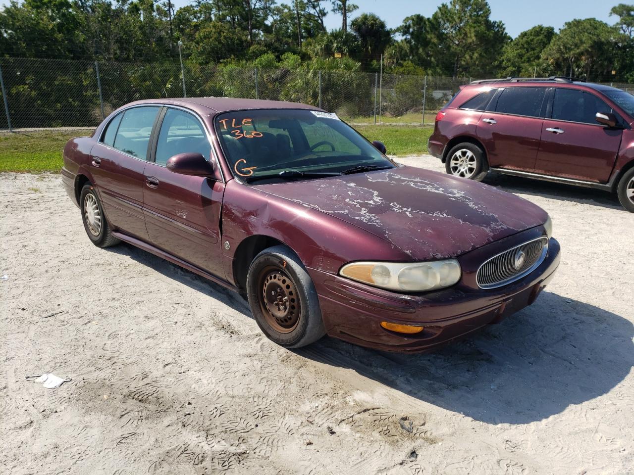BUICK LESABRE CU 2003 with VIN 1G4HP52K334184398 - Photo from auction