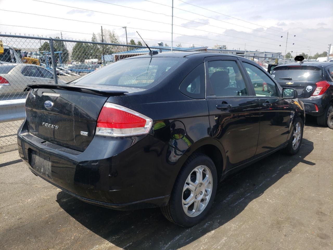 Photo 4 from auction – 2008 FORD FOCUS SE with VIN 1FAHP35N78W168981