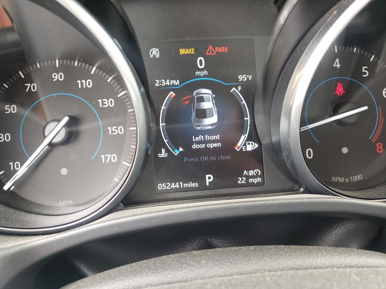 Photo 8 from auction – 2018 JAGUAR XE PREMIUM with VIN SAJAD4FX5JCP34963