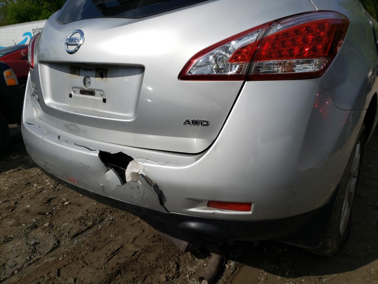 Photo 9 from auction – 2012 NISSAN MURANO S with VIN JN8AZ1MW2CW238064
