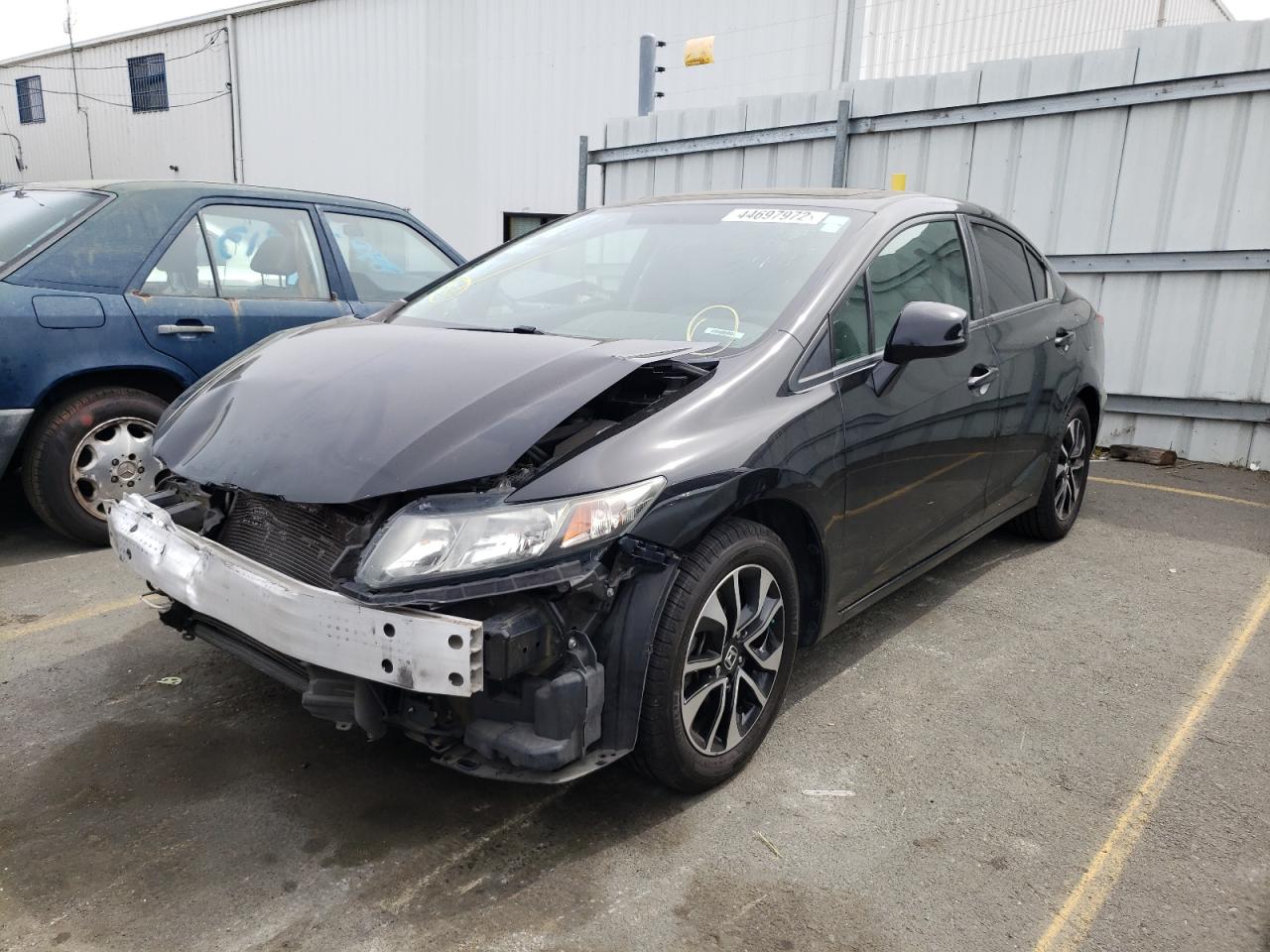 Photo 2 from auction – 2013 HONDA CIVIC EX with VIN 2HGFB2F87DH533382